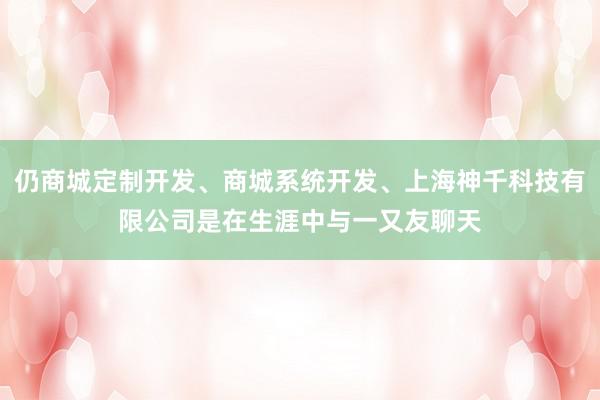 仍商城定制开发、商城系统开发、上海神千科技有限公司是在生涯中与一又友聊天